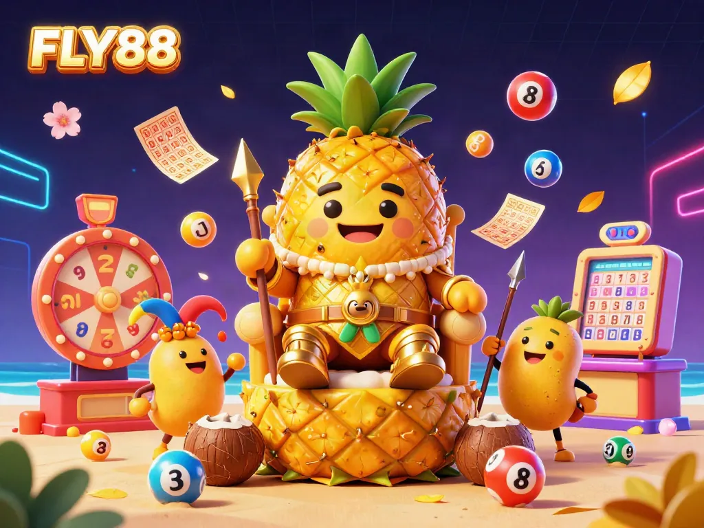 Engage in thrilling gameplay at FLY88 with vibrant scenes from an animated casino adventure.