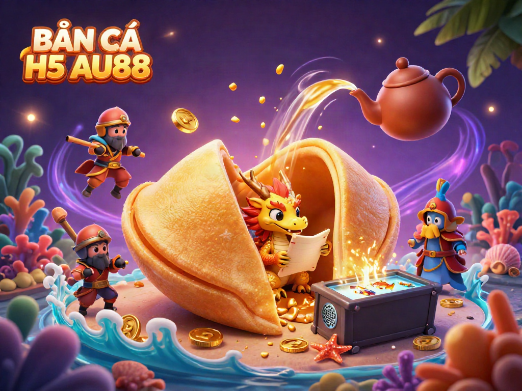 Engage in the thrilling action of BẮN CÁ H5 AU88 with vibrant underwater elements and exciting game visuals.