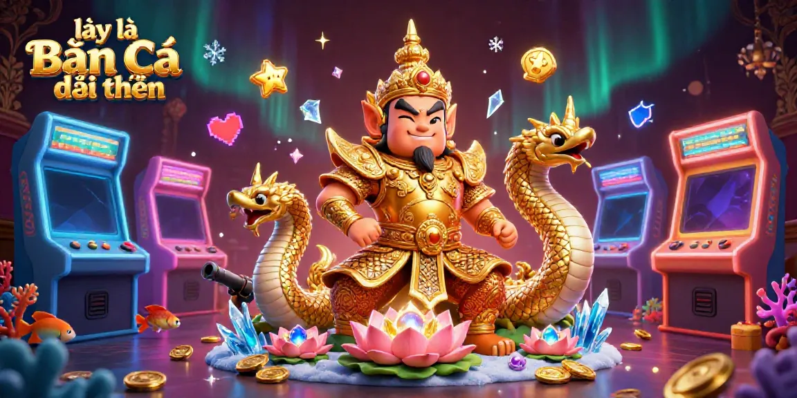 Engage in lại là Bắn cá đổi thưởng excitement with vibrant fish shooting characters and dynamic gaming elements.